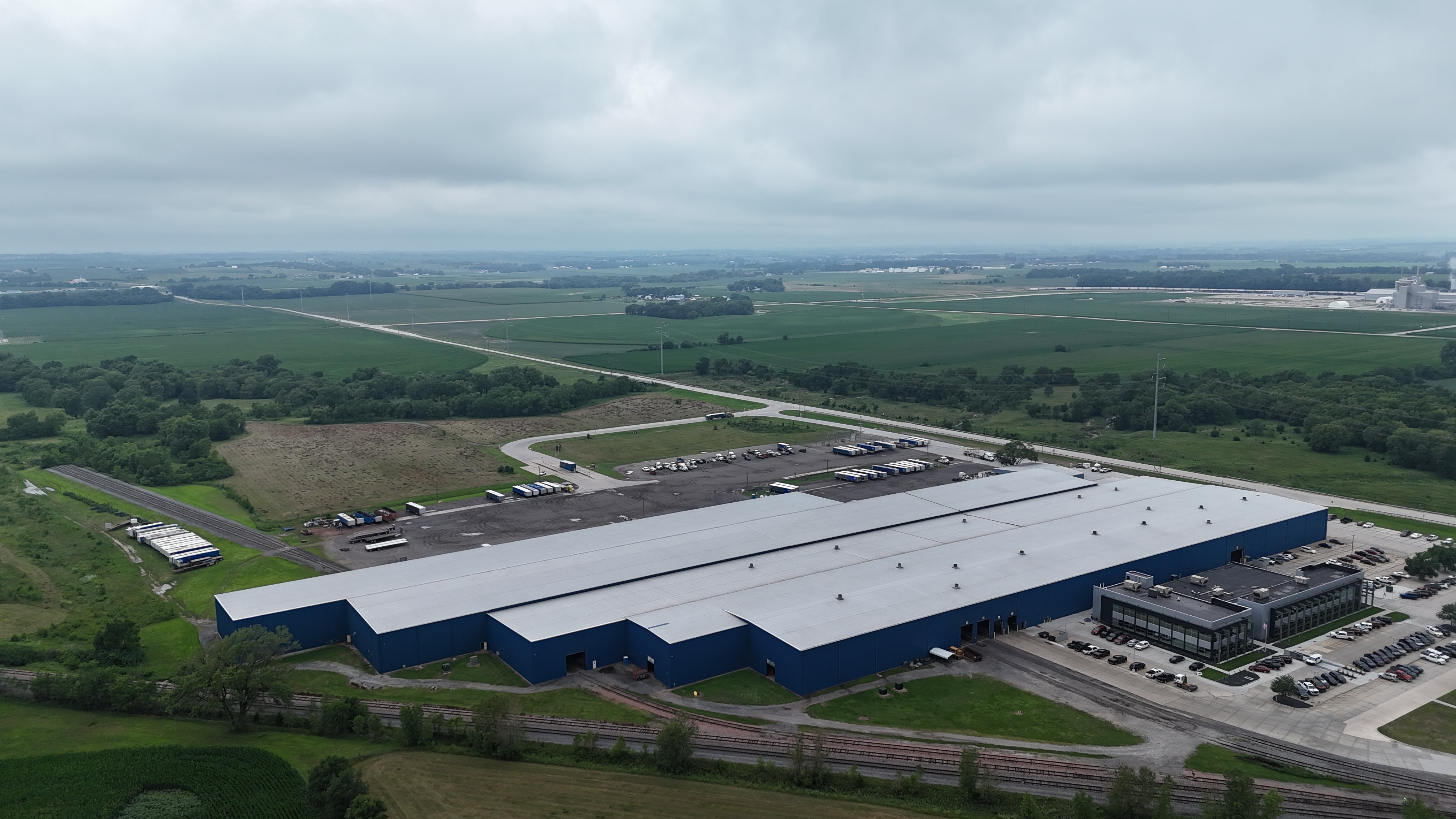 Corporate marketing aerial photography