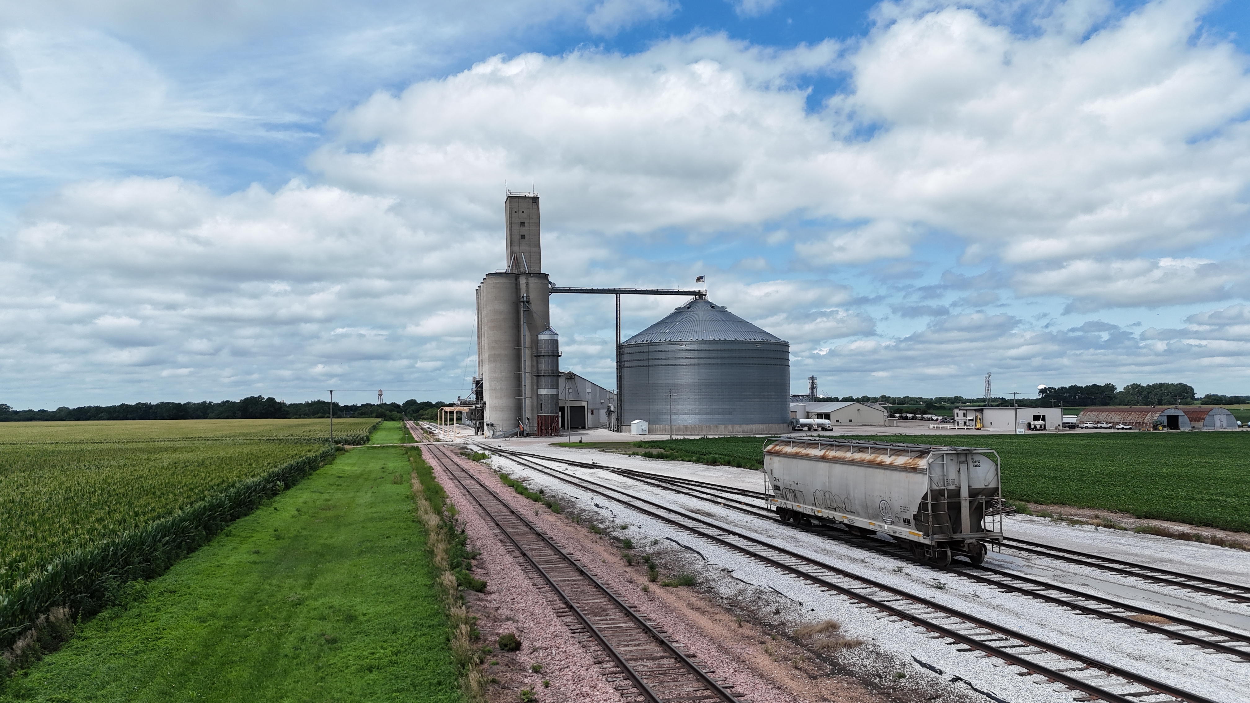 Corporate marketing aerial photography