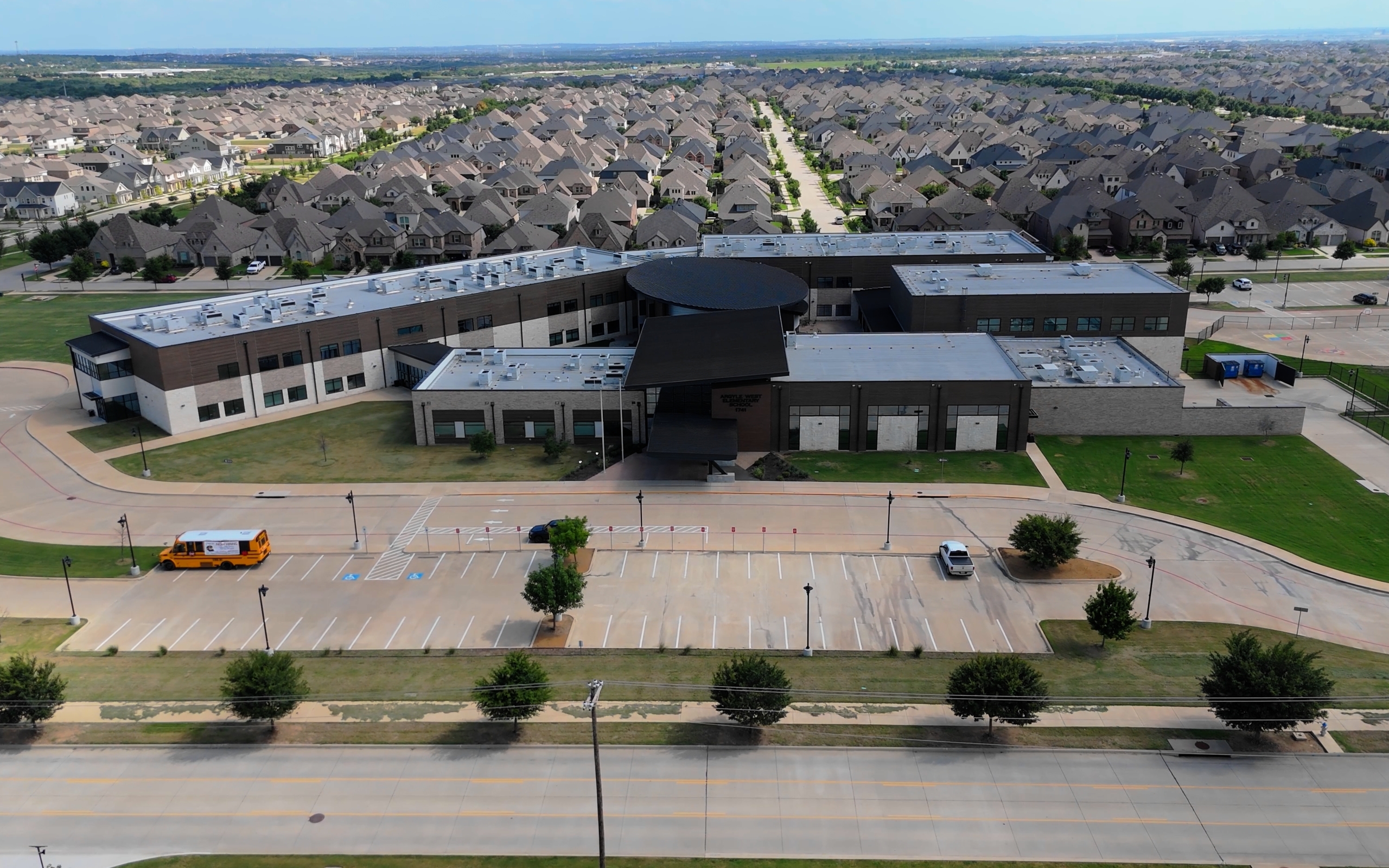 Timeline aerial photography sequence